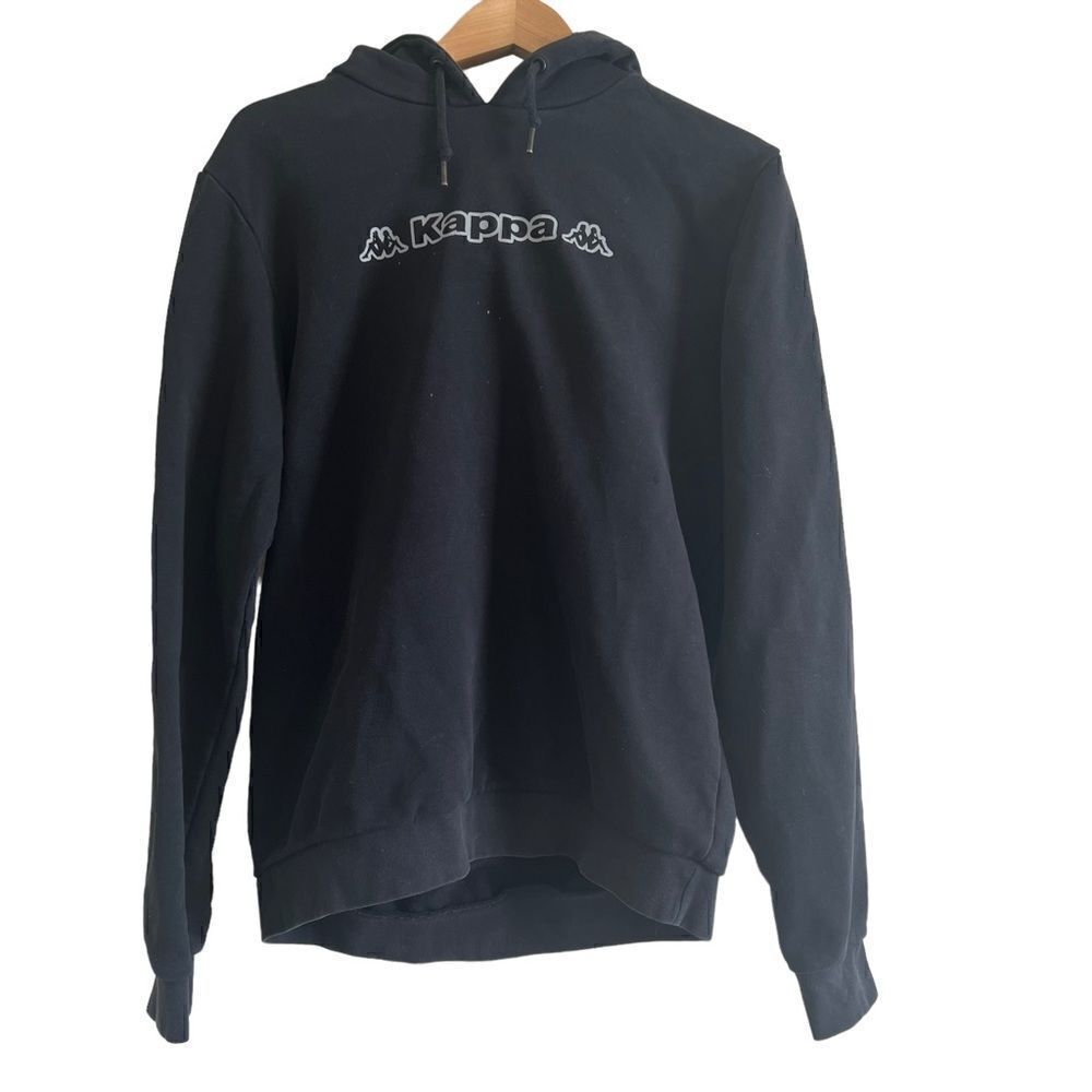 Kappa Black Hoodie Size Large